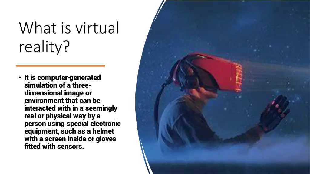 what is virtual reality