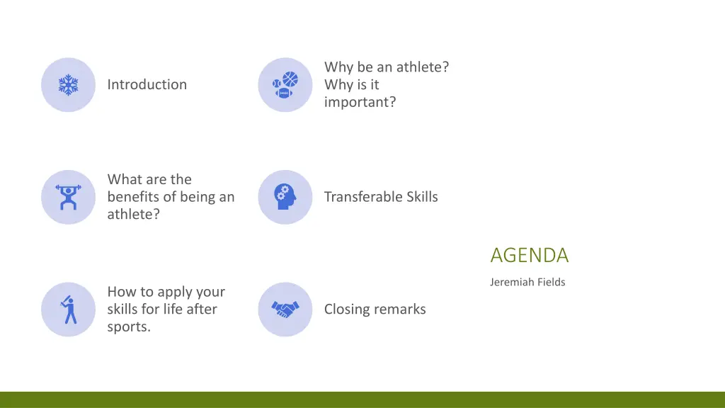 why be an athlete why is it important