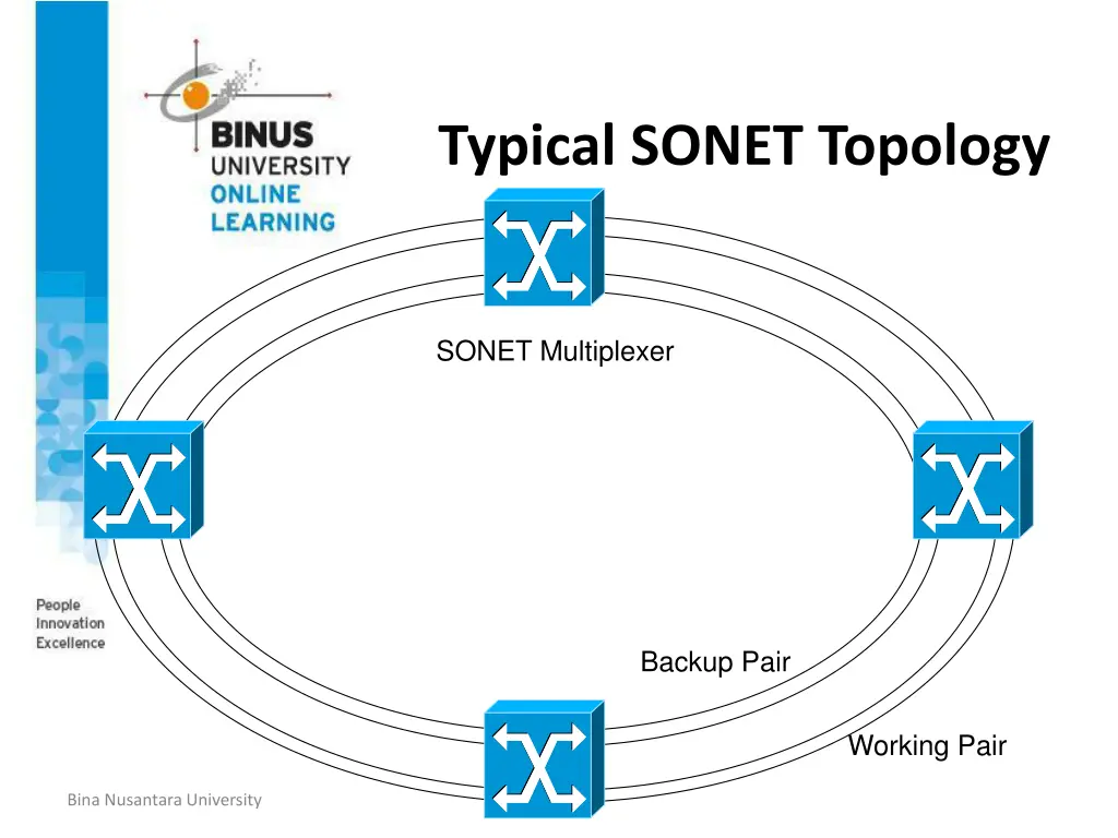 typical sonet topology