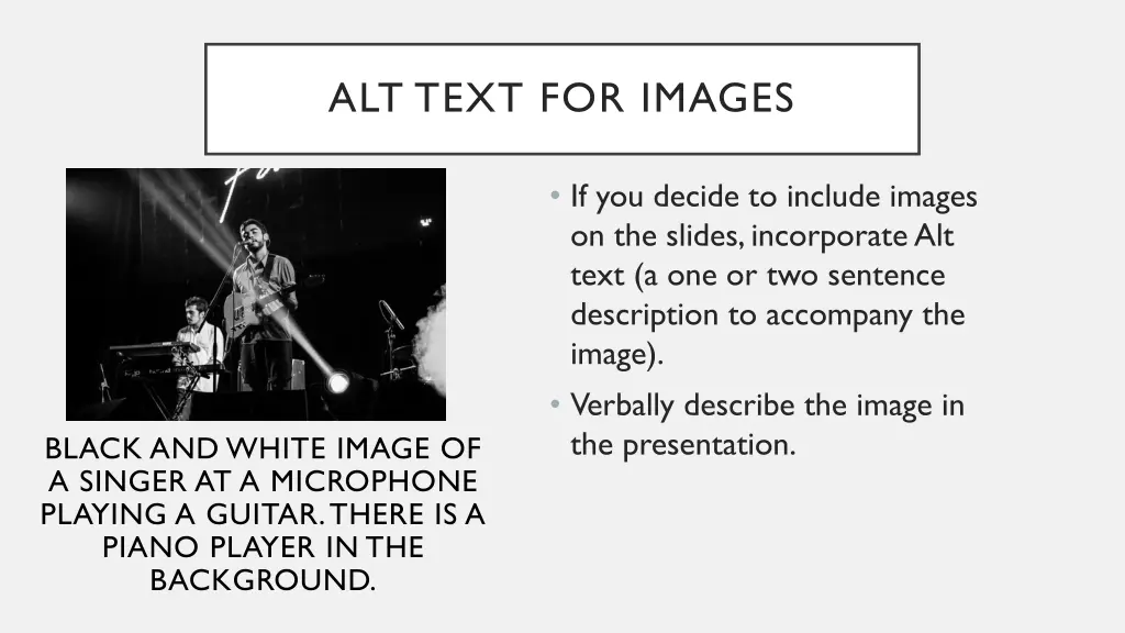 alt text for images