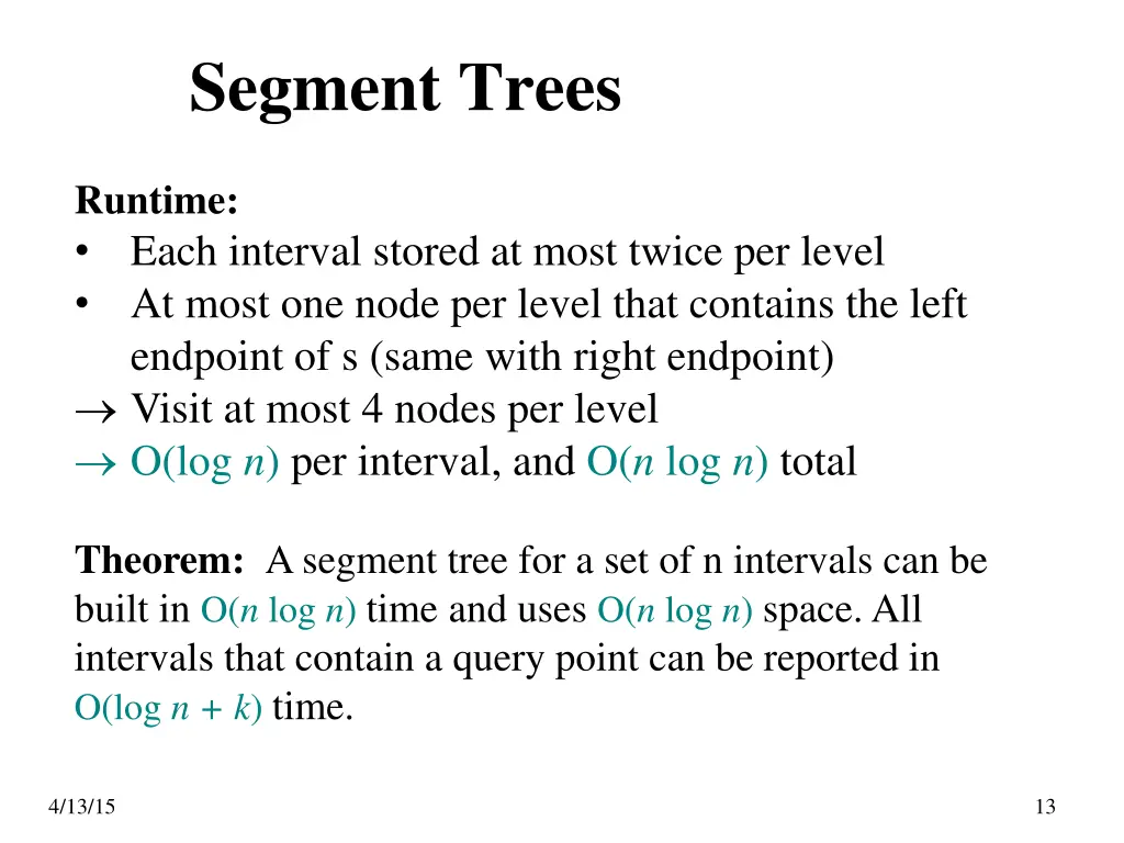 segment trees 1
