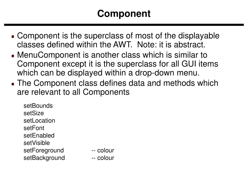component