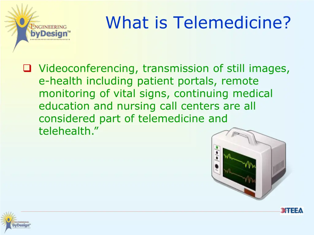 what is telemedicine 1