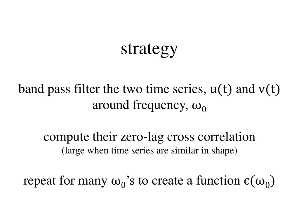 strategy
