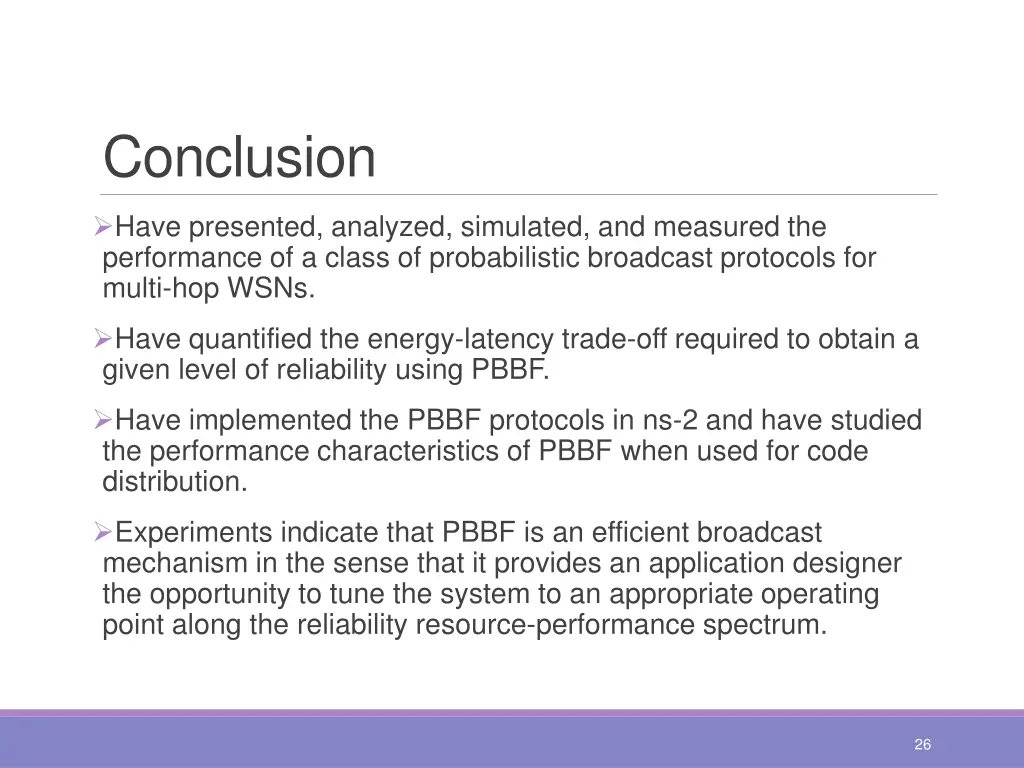 conclusion