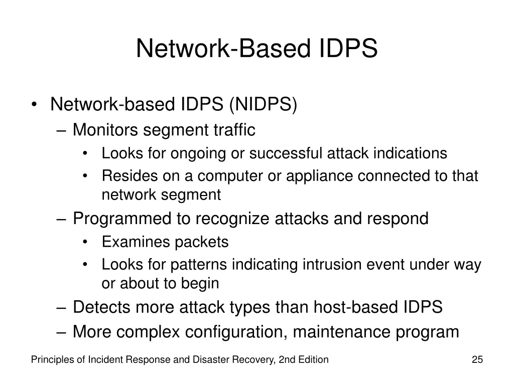 network based idps