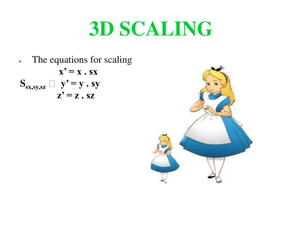 3d scaling 1