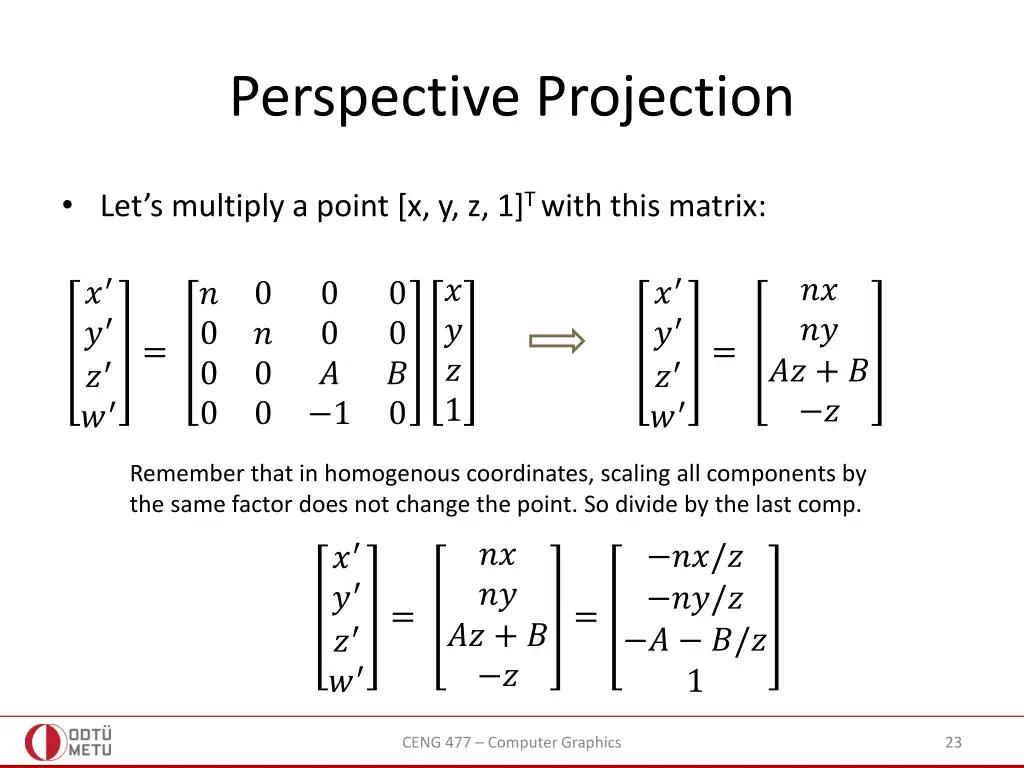 perspective projection 5