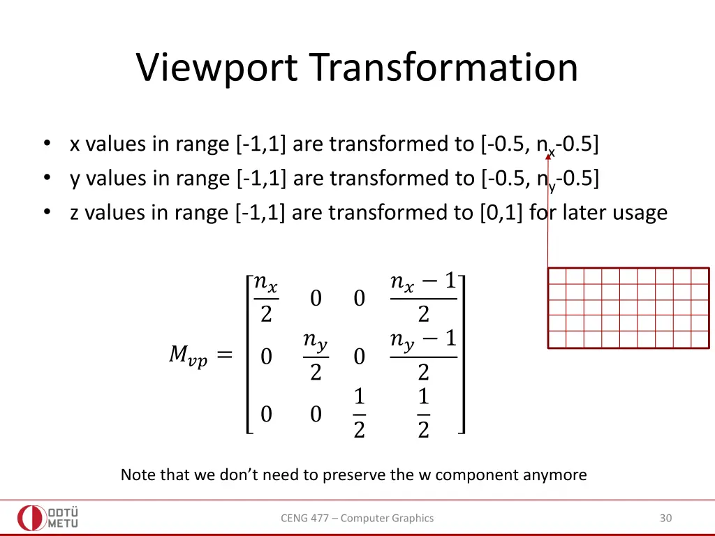 viewport transformation 1
