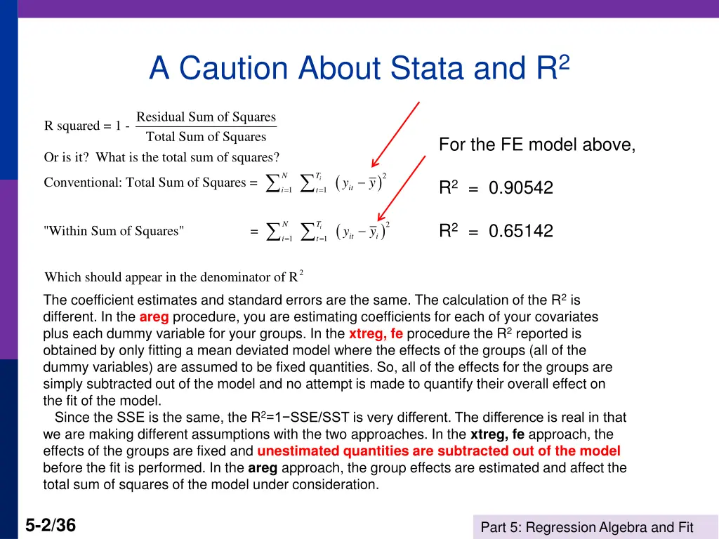 a caution about stata and r 2