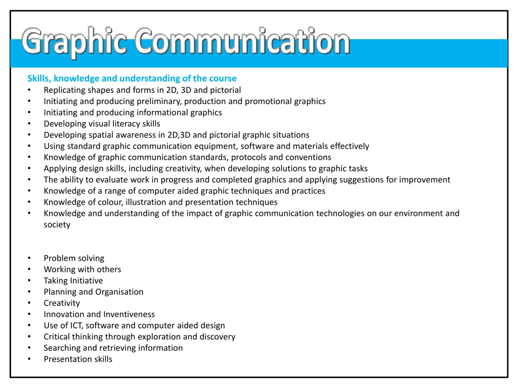 graphic communication 2