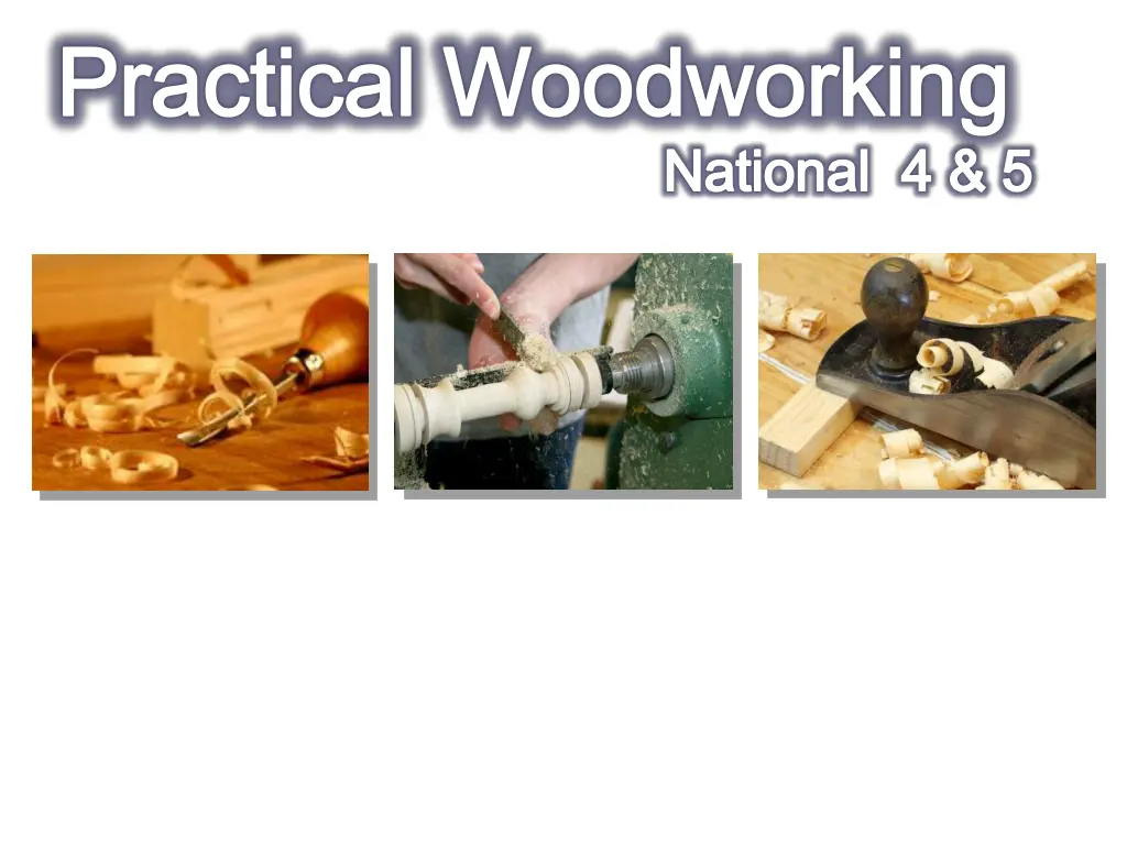 practical woodworking