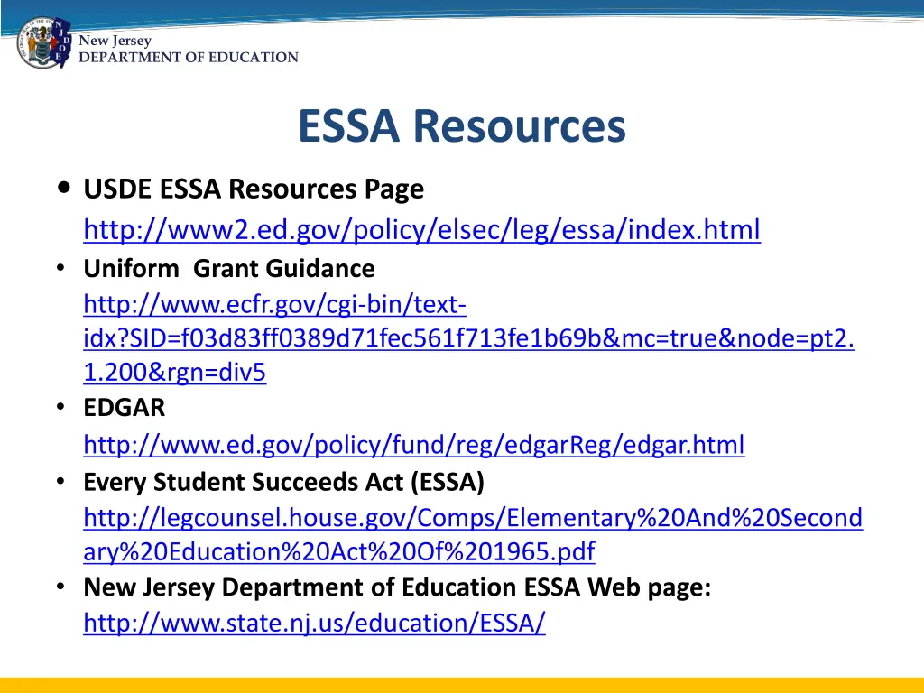 new jersey department of education 4