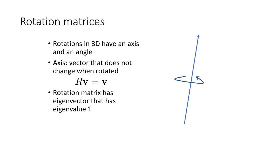 rotation matrices