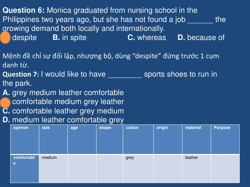 question 6 monica graduated from nursing school