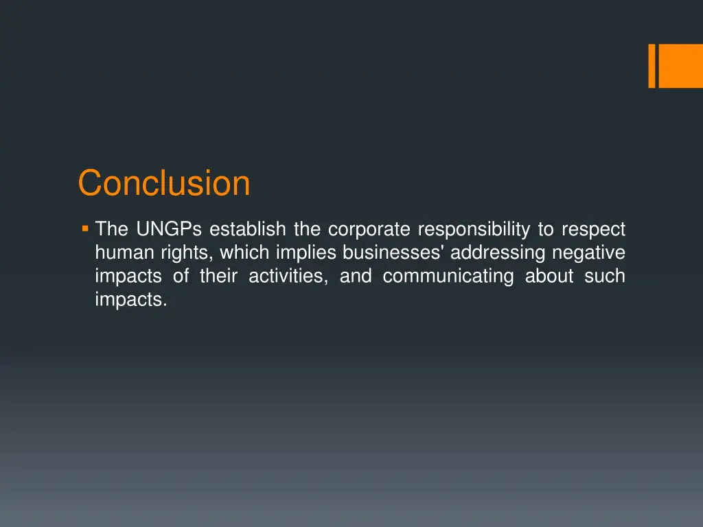 conclusion