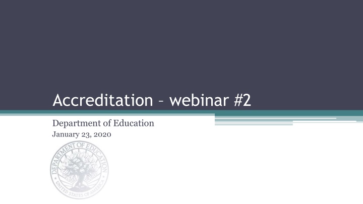 accreditation webinar 2