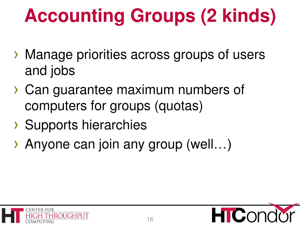 accounting groups 2 kinds