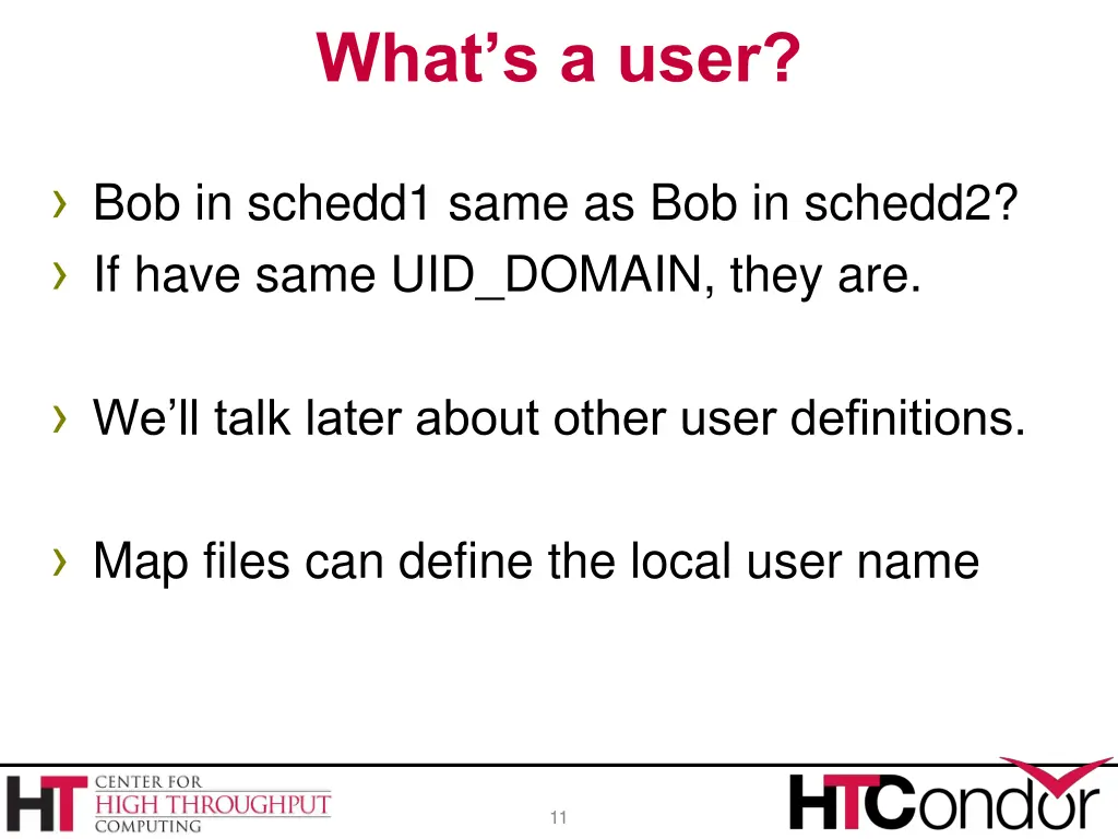 what s a user
