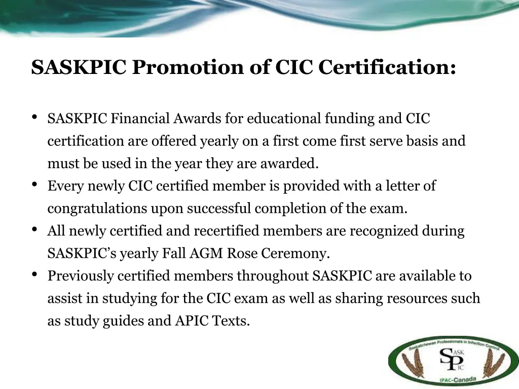saskpic promotion of cic certification 1