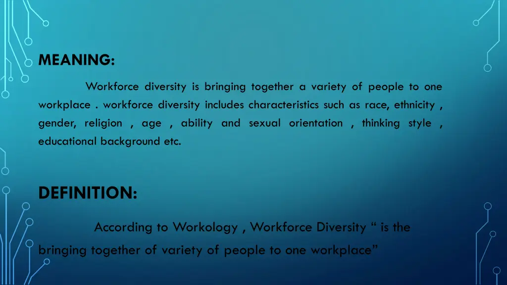 meaning