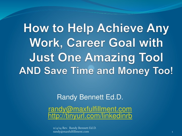 randy bennett ed d