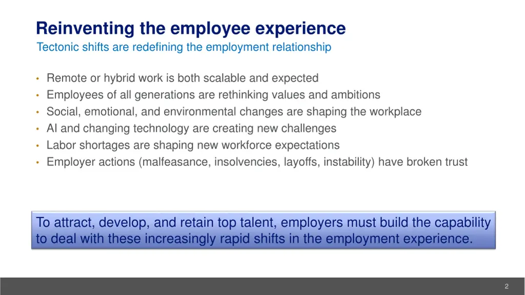 reinventing the employee experience tectonic