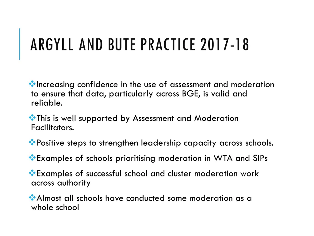 argyll and bute practice 2017 18