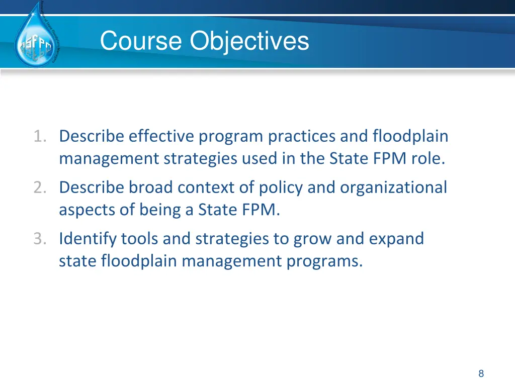 course objectives