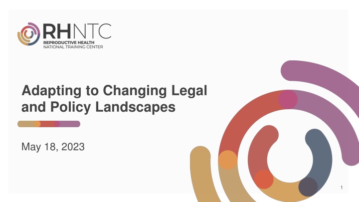 adapting to changing legal and policy landscapes