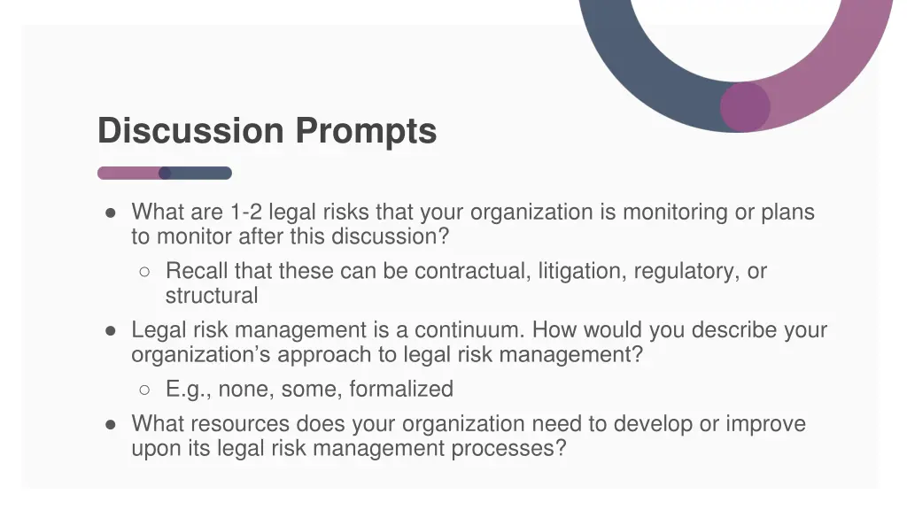 discussion prompts