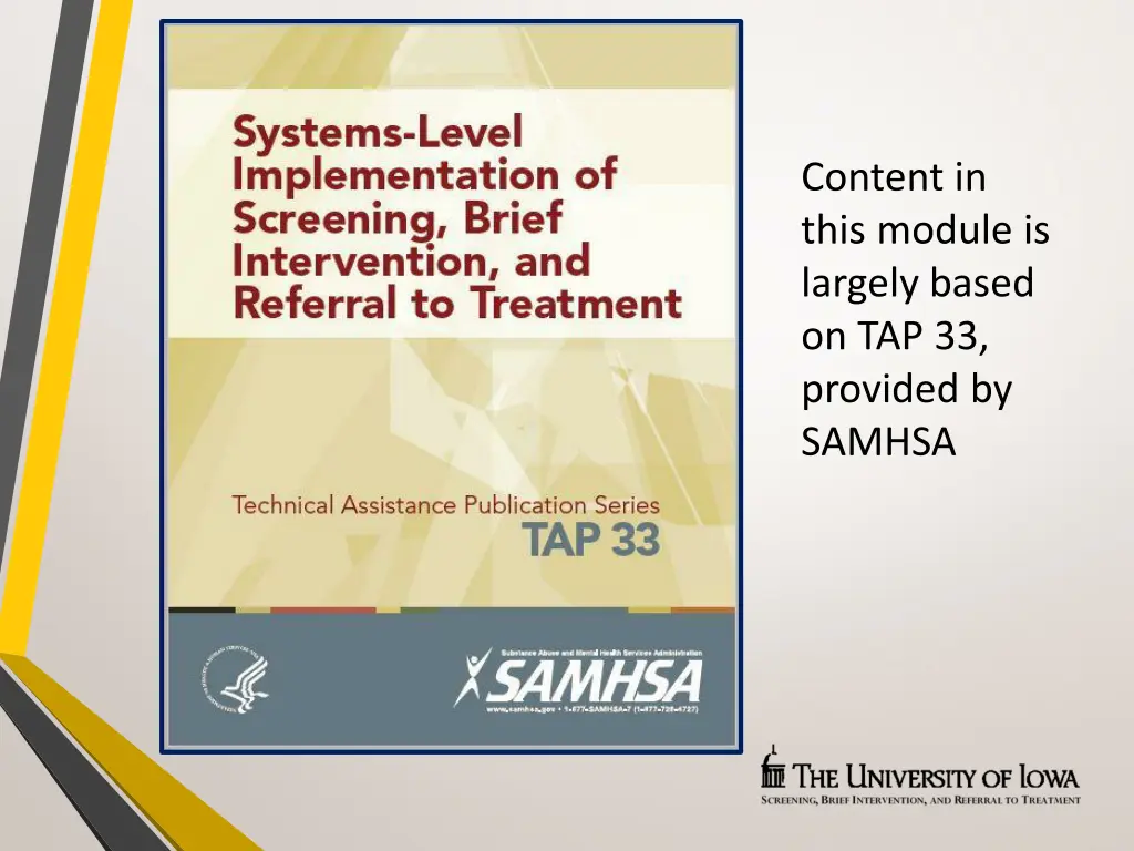 content in this module is largely based