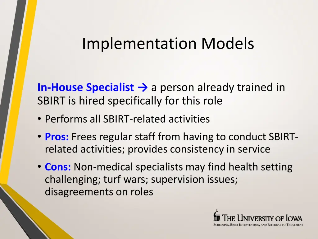 implementation models 2