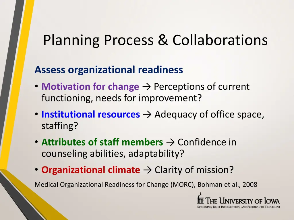 planning process collaborations