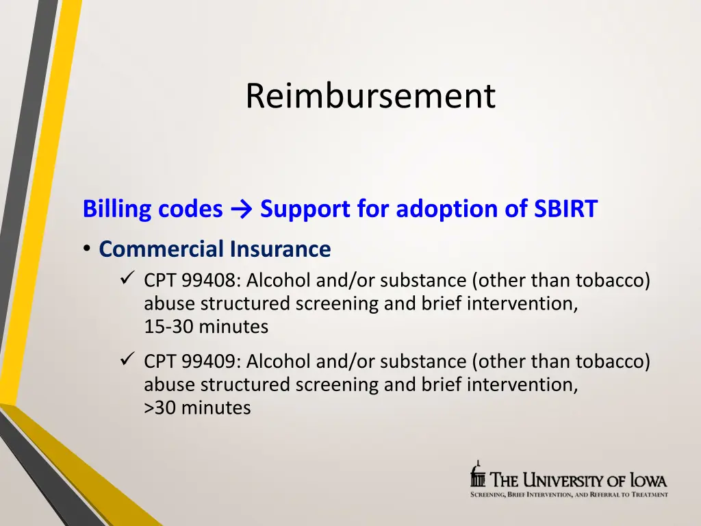 reimbursement