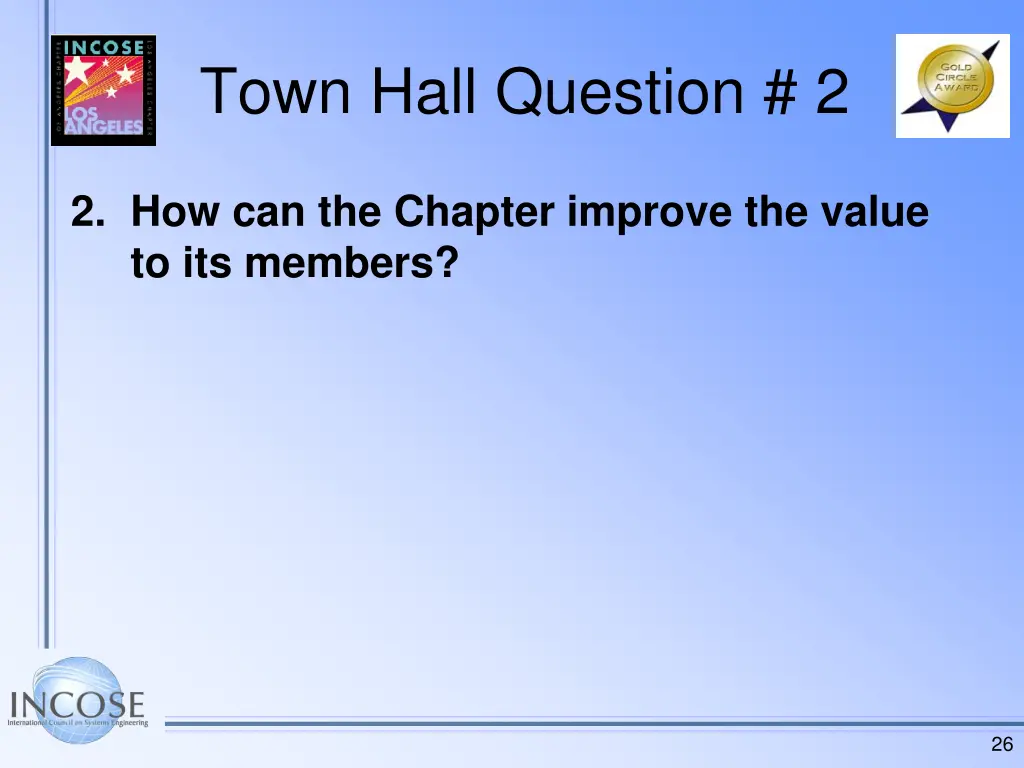 town hall question 2