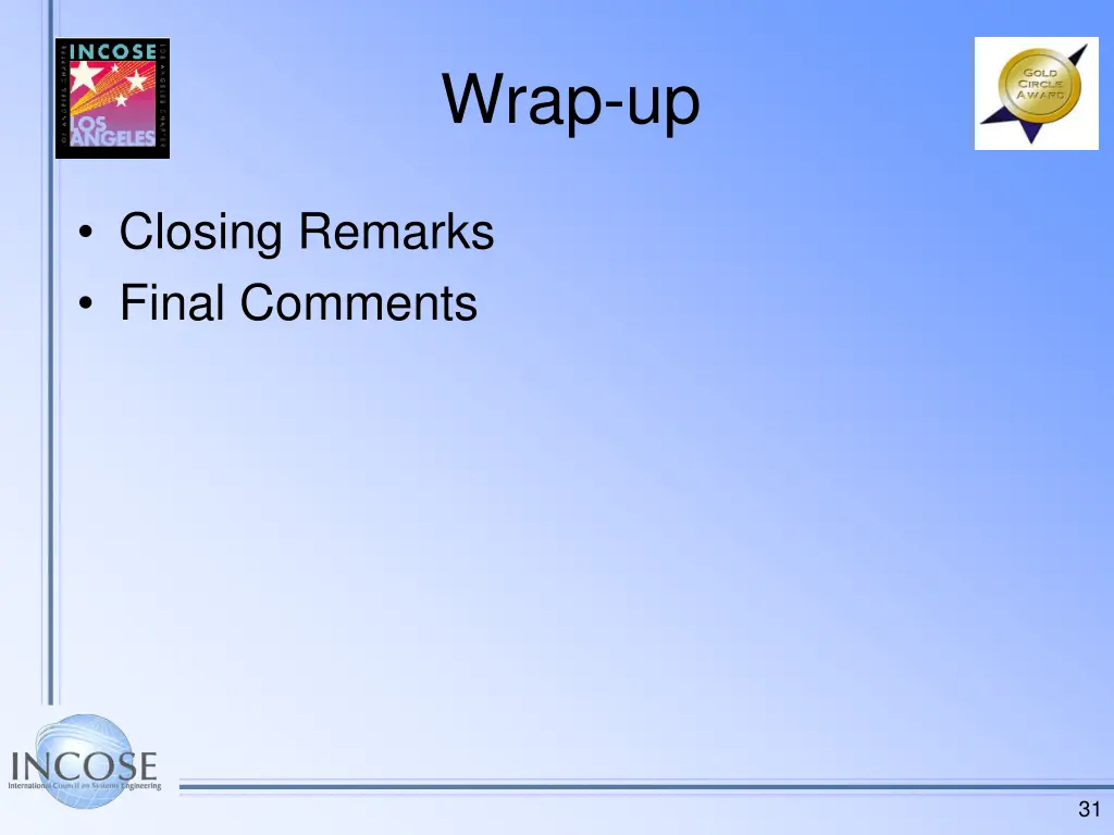 wrap up