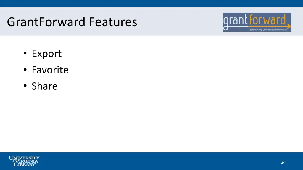 grantforward features