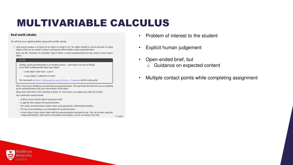 multivariable calculus