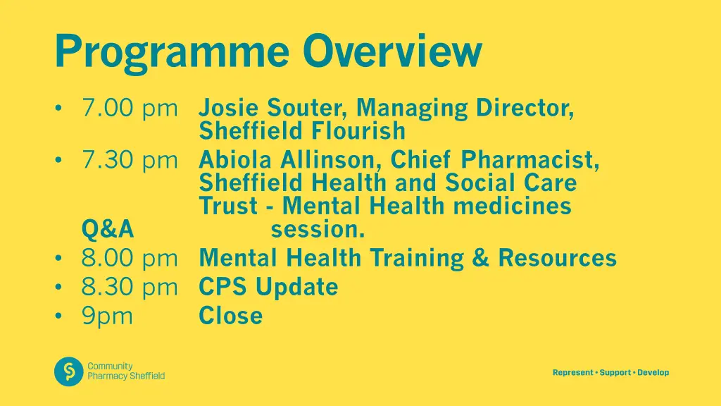 programme overview