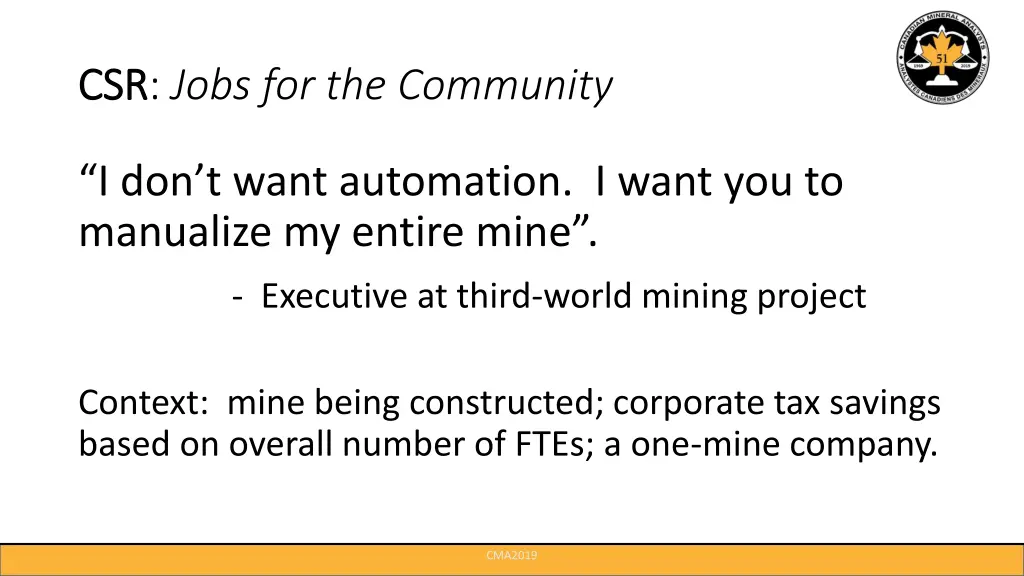 csr csr jobs for the community