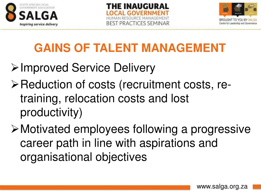 gains of talent management