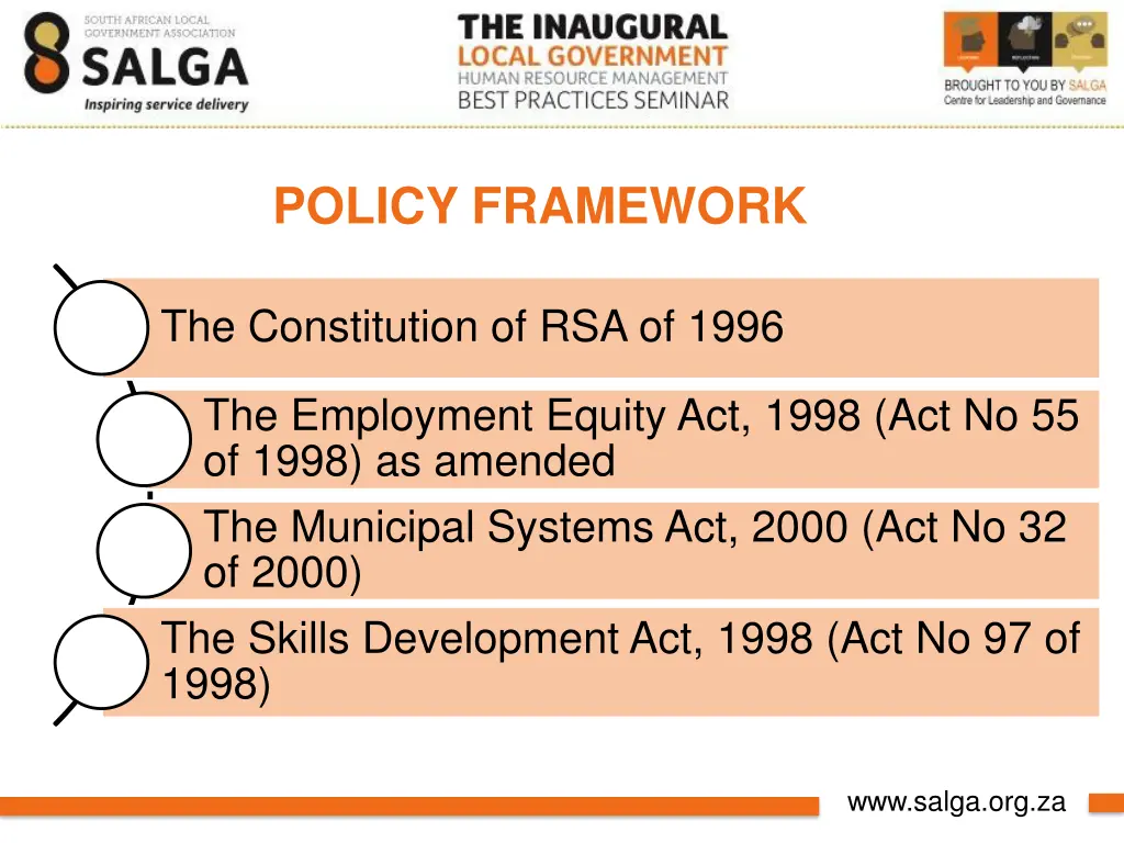 policy framework