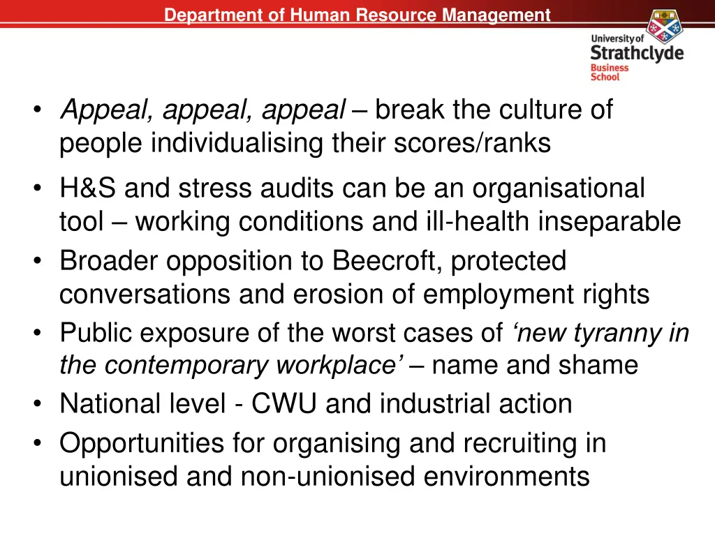 department of human resource management 24