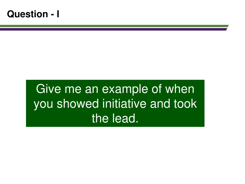 question i