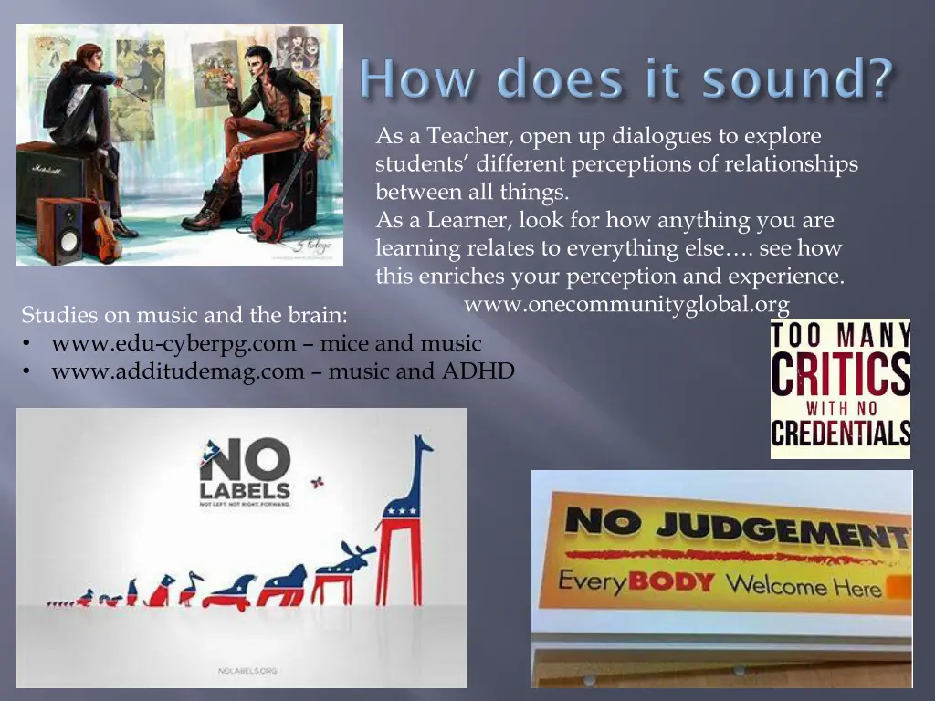 as a teacher open up dialogues to explore