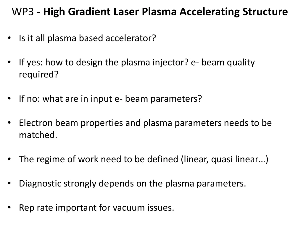 wp3 high gradient laser plasma accelerating 2