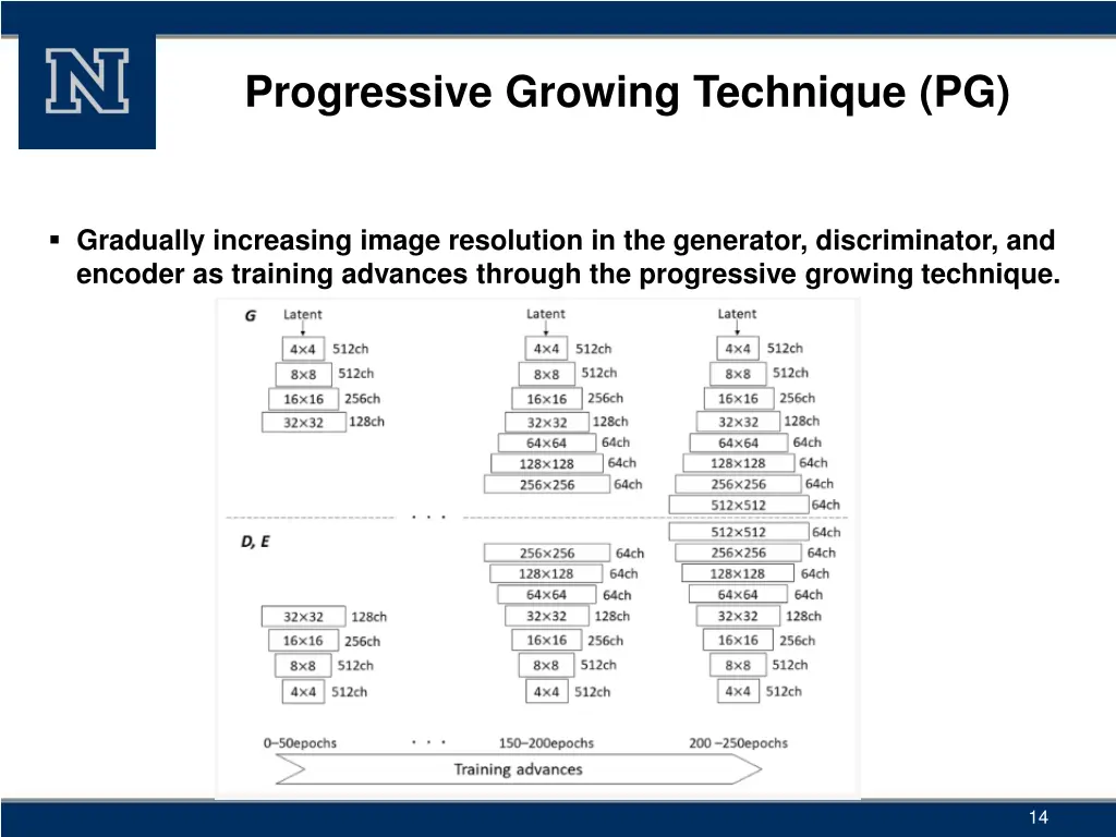 progressive growing technique pg