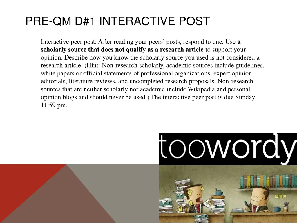 pre qm d 1 interactive post