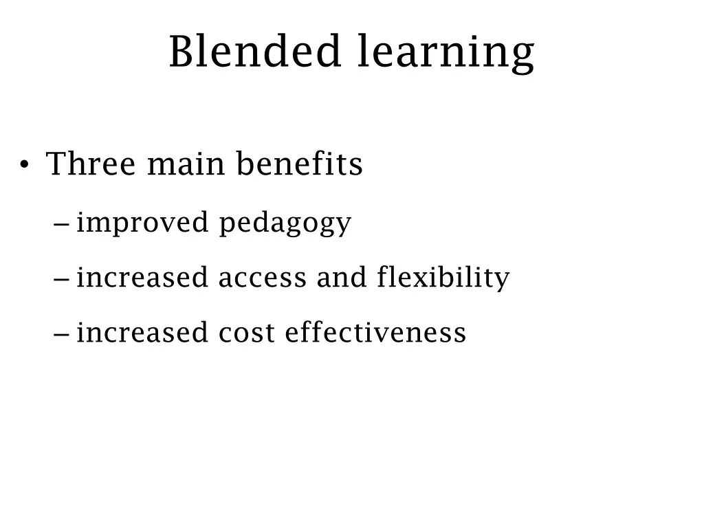 blended learning